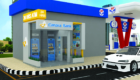 3d design of Canara Bank ATM bunk done by StudioJ