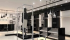 Interior view of the WITH apparel retial store designed by StudioJ